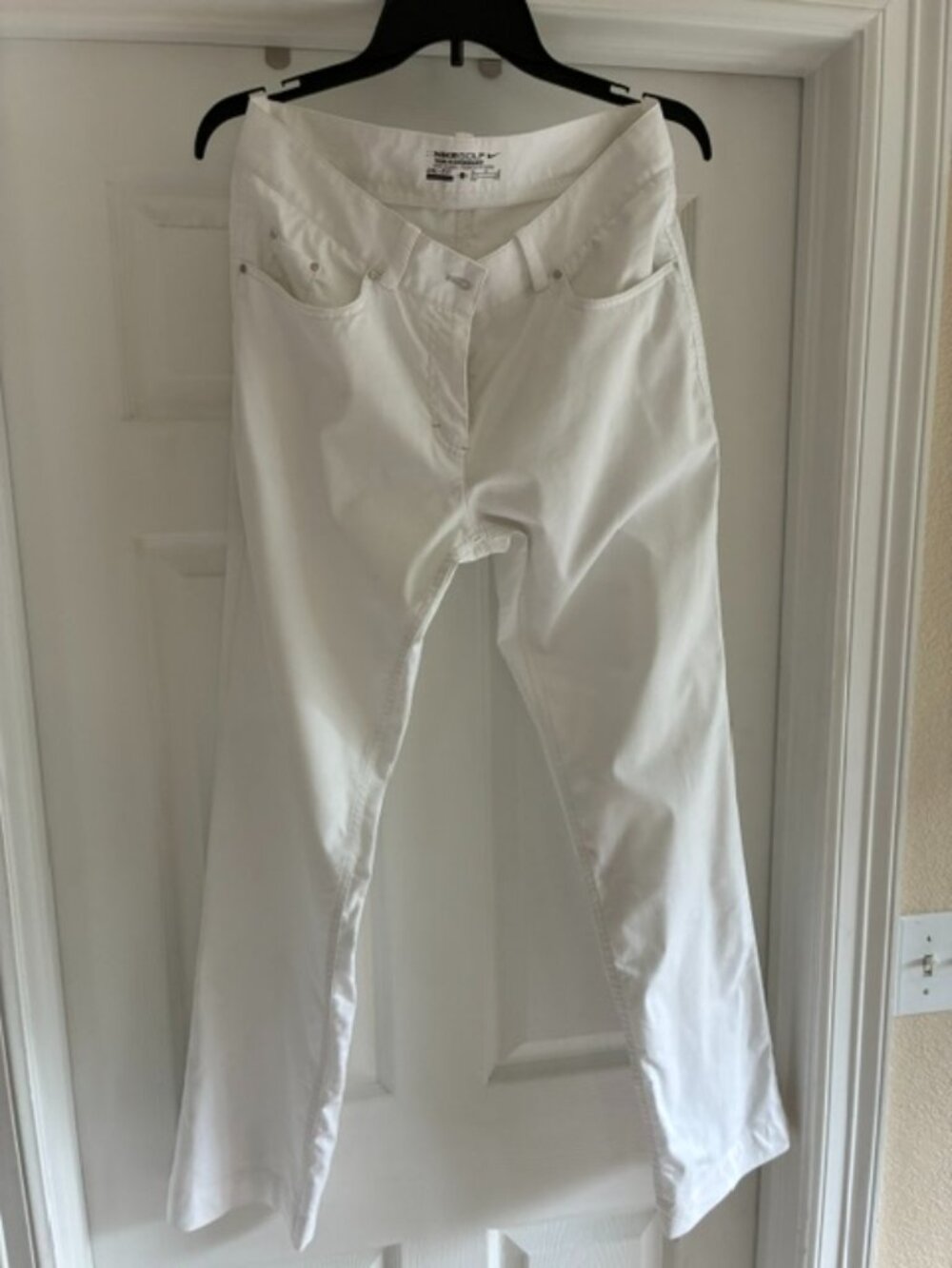 Nike Golf, Dri Fit, Tour Performance pants, size 10, white.  Excellent condition